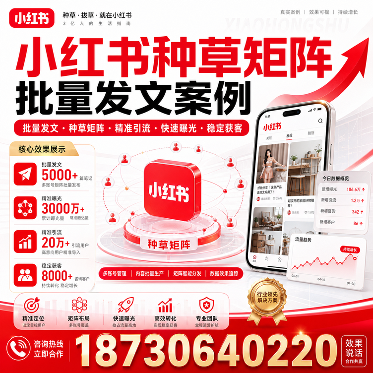 凉山小红书种草矩阵批量发文案例
